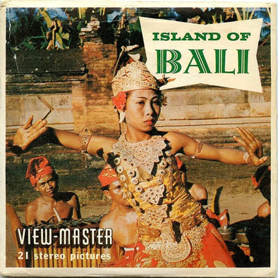 Bali, Indonesia - View-Master 3 Reel Packet - 1960s Views - Vintage - (ECO-B252-S5) 3Dstereo 
