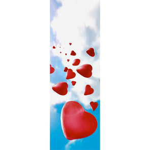 BALLOON HEARTS - 3D Clip-On Lenticular Bookmark - NEW