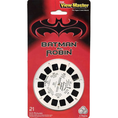 Batman & Robin - View-Master 3 Reel Set on Card - NEW - (VBP-4069) VBP 3dstereo 