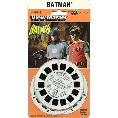 Super Heroes - View-Master – Tagged 3 Reels on Card –