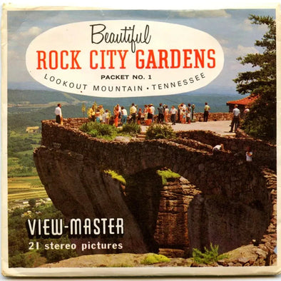Beautiful Rock City Gardens - Tennessee - View-Master 3 Reel Packet - 1960s views - vintage - (ECO-A884-S5) 3Dstereo 