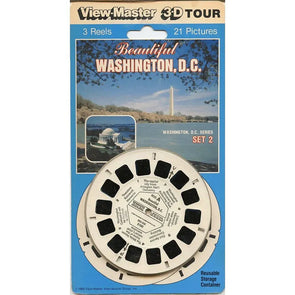 Beautiful Washington, D.C. Set 2- View-Master - 3 Reels Set on Card - NEW - (VBP-5160) VBP 3dstereo 