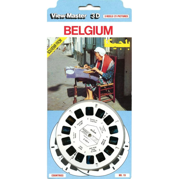 Belgium - View-Master 3 Reel Set on Card - (zur Kleinsmiede) - (C370-456-EM) - NEW VBP 3dstereo 
