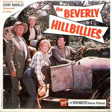 Beverly Hillbillies - View-Master 3 Reel Packet - 1960s - vintage - (PKT-B570-G1A) Packet 3dstereo 