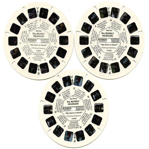 Beverly Hillbillies - View-Master 3 Reel Packet - 1960s - vintage - (PKT-B570-G1A)