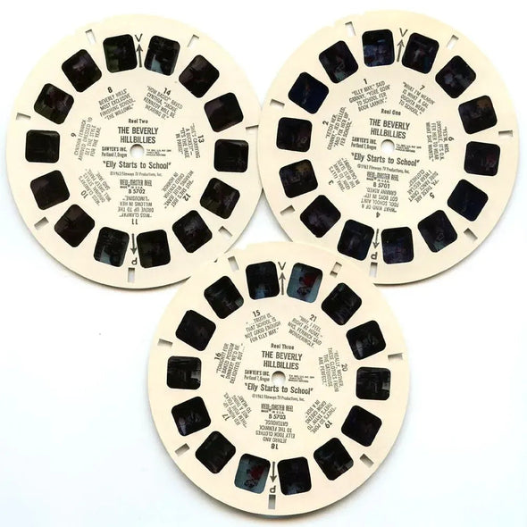 Beverly Hillbillies - View-Master 3 Reel Packet - 1960s - vintage - (ECO-B570-S6) Toys & Games 3dstereo 