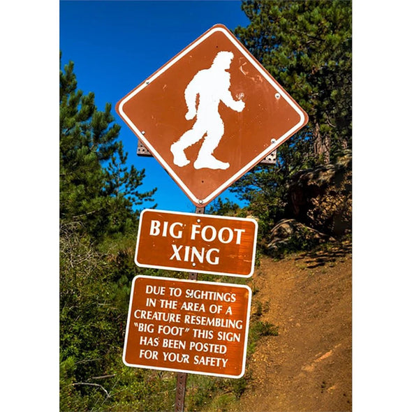 Bigfoot - Lenticular 3D Postcard Greeting Cardd - NEW Postcard 3dstereo 