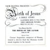 Birth of Jesus - View-Master 3 Reel Packet - 1960s - Vintage - (ECO-B875-S5) Packet 3Dstereo 