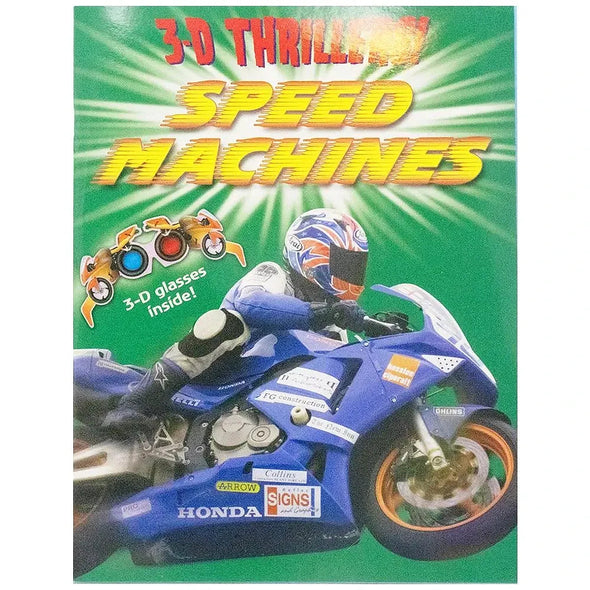 3D Thrillers! Speed Machines - by Harrison - NEW - Instructions 3dstereo 