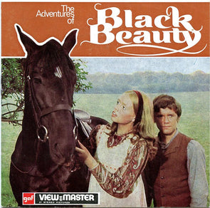 Black Beauty - View-Master 3 Reel Packet - 1960s - vintage - (D136-BG4) Packet 3dstereo 
