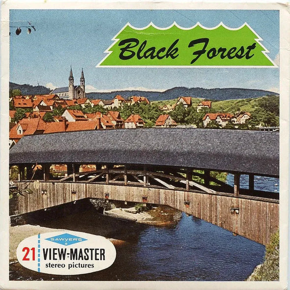 Black Forest - Germany - Vintage Classic View-Master(R) 3 Reel Packet - 1960s views Packet 3dstereo 