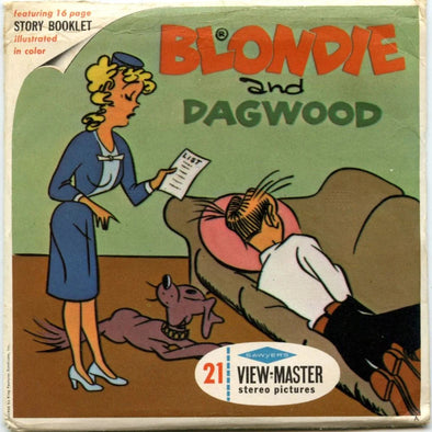 Vintage Comics Blondie & Dagwood kissing magnetic Salt-N-Pepa