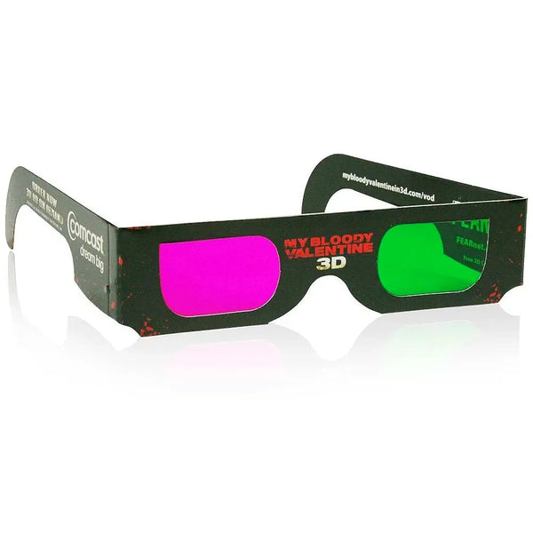 Bloody Valentine Glasses Trioscopic Cardboard 3D Glasses NEW