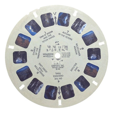 Boulder Dam, Powerhouse Tour View-Master - Vintage Single Reel - 1959 - #8 Reels 3dstereo 