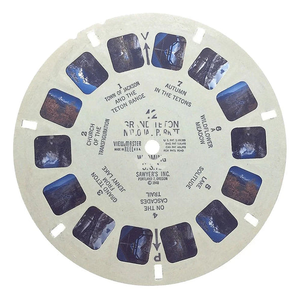 Boulder Dam, Powerhouse Tour View-Master - Vintage Single Reel - 1959 - #8 Reels 3dstereo 