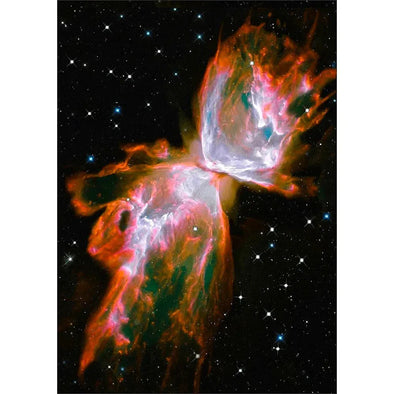 Butterfly Nebula - 3D Lenticular Postcard Greeting Card - NEW Postcard 3dstereo 