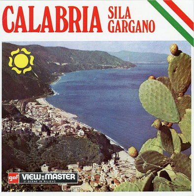 Calabria Sila Gargano - View-Master 3 Reel Packet - 1970s views- vintage - (zur Kleinsmiede) - (C063-BG2) Packet 3dstereo 
