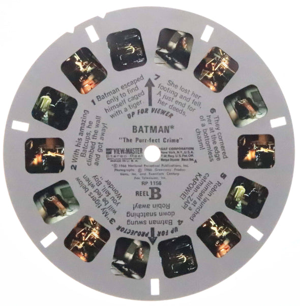 View-Master Good Guys Super Hero Gift Pack Canister - 8 Reels-Model G Viewer-w Canister 3dstereo 