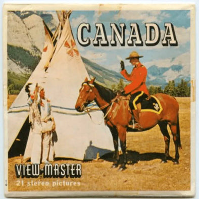 Canada - View-Master - Vintage 3 Reel Packet - 1960s view - Coin & Stamp A090 Packet 3dstereo 