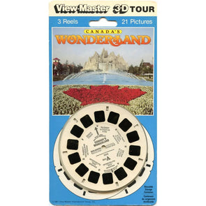 Canada's Wonderland - View-Master 3 Reel Set on Card - (VBP-7074) VBP 3dstereo 