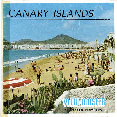 Canary Islands - View-Master 3 Reel Packet - 1960s Views - Vintage - (ECO-C260-BS5E)