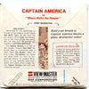 Capitan America - Views-Master 3 Reel Packet - 1970s - vintage ( PKT-H43-G5mint) 3Dstereo.com 