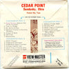 Cedar Point Sandusky, Ohio No.2 - View-Master 3 Reel Packet - 1970s - vintage - (PKT-A604-G5mint) Packet 3dstereo 