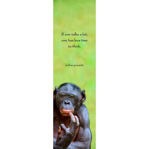 CHIMP BROODING - 3D Lenticular Bookmark - NEW Bookmarks 3Dstereo 