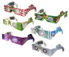 Christmas Glasses Holiday Eyes® - Mini Assortment #1 - 6 Pairs - 3D Holographic Glasses - NEW 3D Glasses 3dstereo 