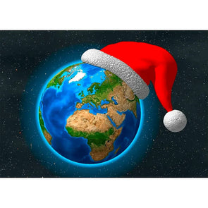 Christmas Greetings around the World - 3D Lenticular Postcard Greeting Card - NEW Postcard 3dstereo 