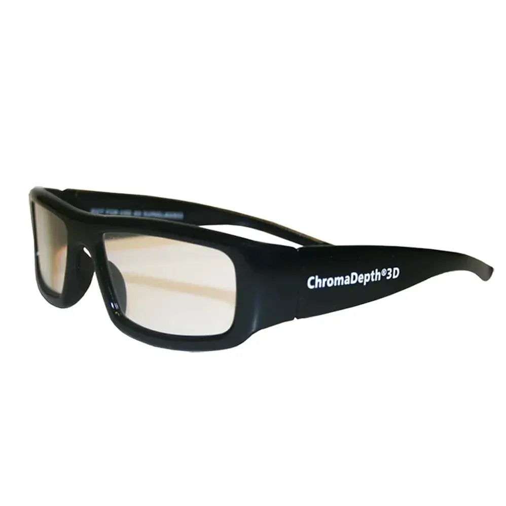 ChromaDepth Brand Plastic Frame 3D Glasses NEW