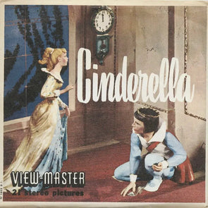 Cinderella, Thumbelina & Pied Piper - View-Master - 3 Reel Packet - 1960s - vintage - (B313-S5) Packet 3Dstereo 