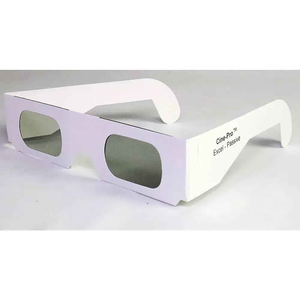 Cine-Pro(TM) Magna-Linear(TM) Cardboard 3D Polarized Glasses - NEW - L –