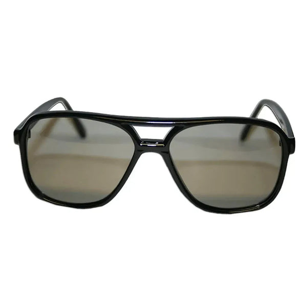 Circular Polarized 3D Glasses - Plastic Frame - Aviator Style - Black - NEW - CIRCULAR 3dstereo 