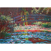 Claude Monet - Japanese Footbridge & Le bassin aux nymphéas - 3D Lenticular Postcard Greeting Card - NEW 3dstereo 