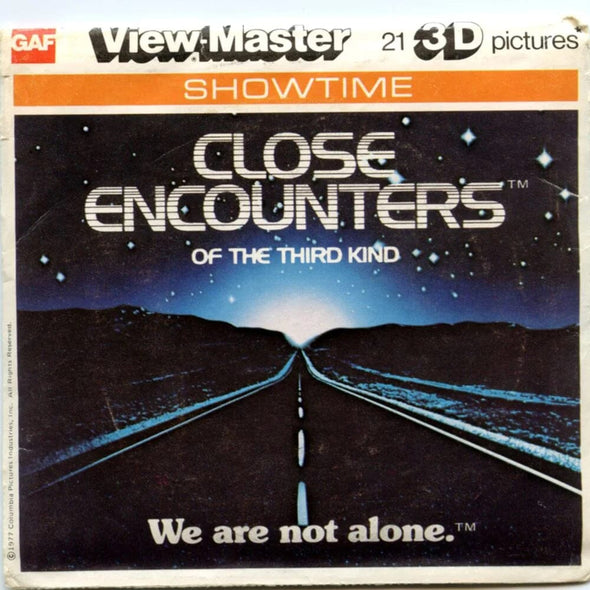 2 ANDREW - Close Encounters of the Third Kind- View-Master 3 Reel Packet - 1970's - vintage - J47 -G6 Packet 3dstereo 