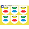 Colorful Lips Paperclip 3D Action Lenticular Postcard Greeting Card Postcard 3dstereo 