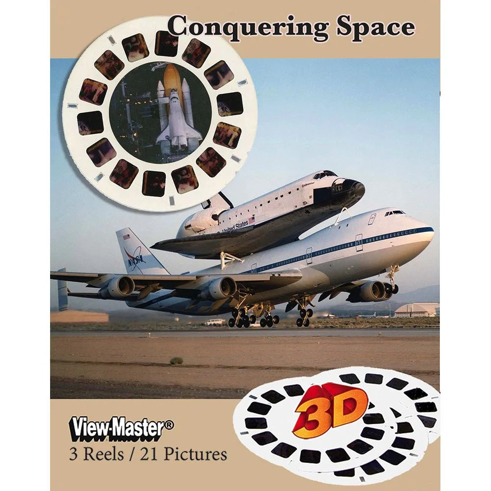 Conquering Space - View-Master 3 Reel Set - NEW - (WKT-3942)