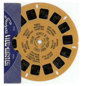 Homes of Hollywood Movie Stars -So. Calif - View-Master Buff Reel - vintage - (BUF-220) 3dstereo 