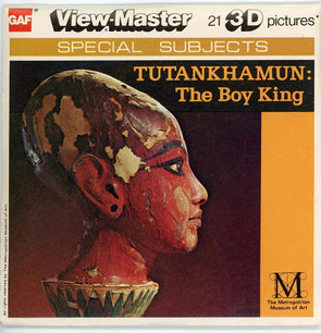 Copy of TUTANKHAMUN: - View-Master 3 Reel Set - (zur Kleinsmiede) - (KJ75-G6) - vintage WKT 3dstereo 