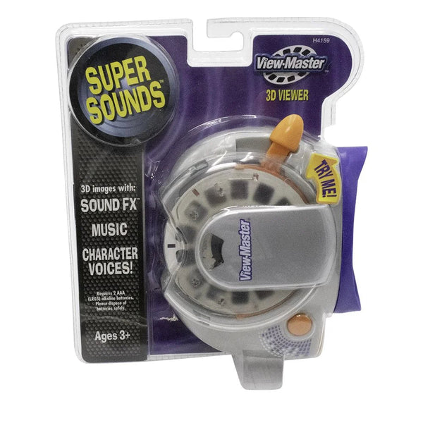 View-Master Super Sounds (Talking) Viewer w/Demo Cartridge- NEW