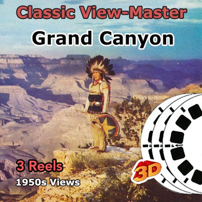 Grand Canyon Arizona - Vintage Classic View-Master - 1950s views CREL 3dstereo 