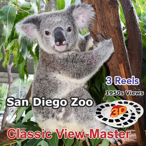 San Diego Zoo - Vintage Classic View-Master - 1950s views CREL 3dstereo 