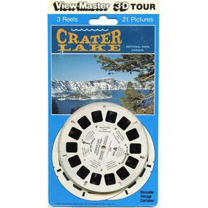 Crater Lake - National Park Oregon - View-Master 3 Reel Set on Card - NEW - (VBP-5036) 3dstereo 