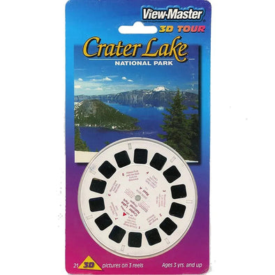 Crater Lake National Park - View-Master 3 Reel Set on Card - NEW - (VBP-5036)
