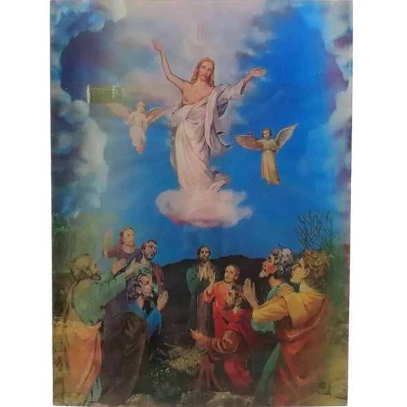 Crucifixion - Ascension - 3D Animated Lenticular Poster - 12 X 16 Poster 3dstereo 