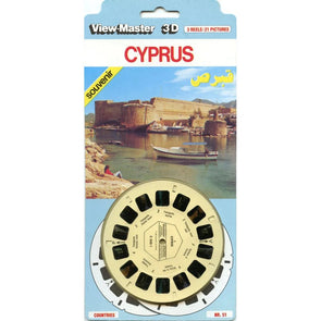 Cyprus - View-Master 3 Reel Set on Card - (zur Kleinsmiede) - (C940-123-EM) - NEW VBP 3dstereo 