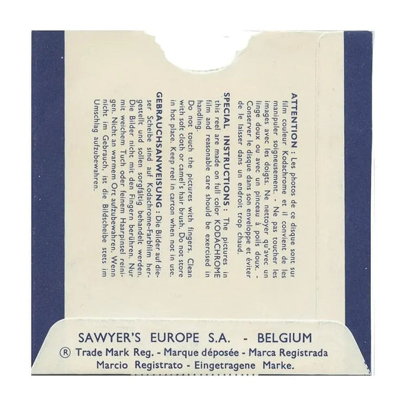 1437 E - Breton Coast Road France - View-Master - Vintage Single Reel Reels 3dstereo 