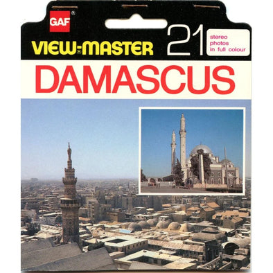 Damascus - View-Master 3 Reel Set on Card - (zur Kleinsmiede) - (BC811-123-EM) - vintage VBP 3dstereo 