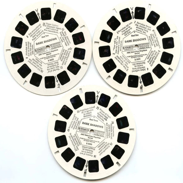 Dark Shadows - View-Master 3 Reel Packet - 1970s - vintage - (PKT-B503-G1) Packet 3dstereo 